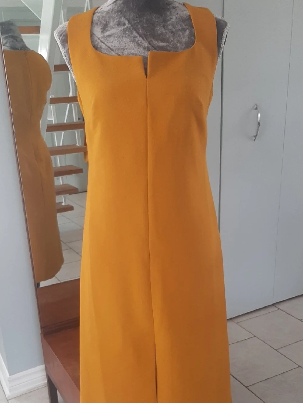 2 PC Banana Republic🔥HARVEST GOLD🔥JACKET➕DRESS Taylored Sz 4 - Picture 15 of 16
